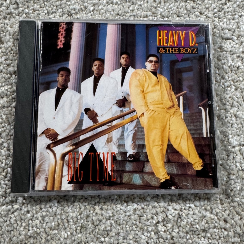 Heavy D & The Boyz Big Tyme CD 1989 MCA Records Hip Hop MCAD-42302